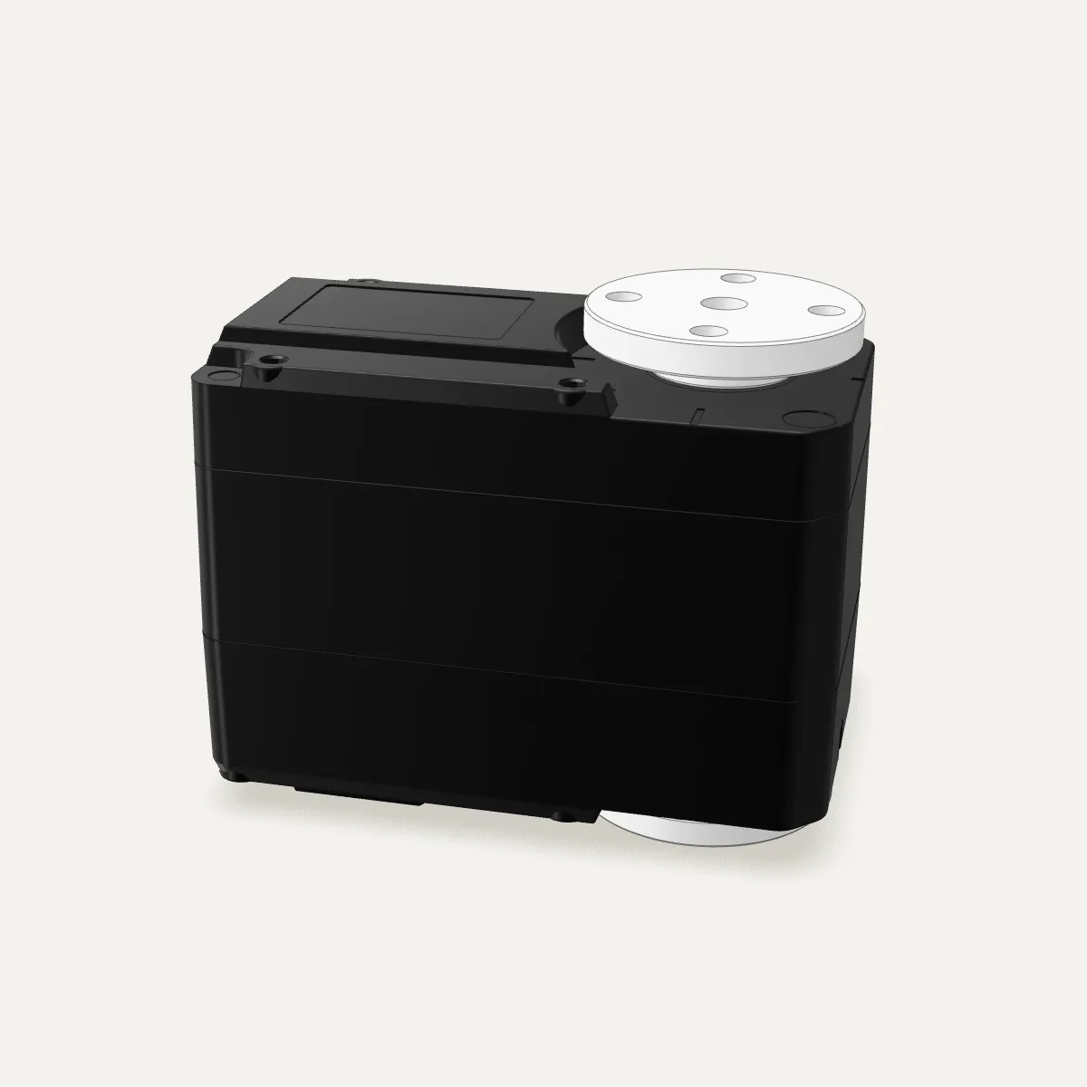 The servo from the arm’s base, shown alone.